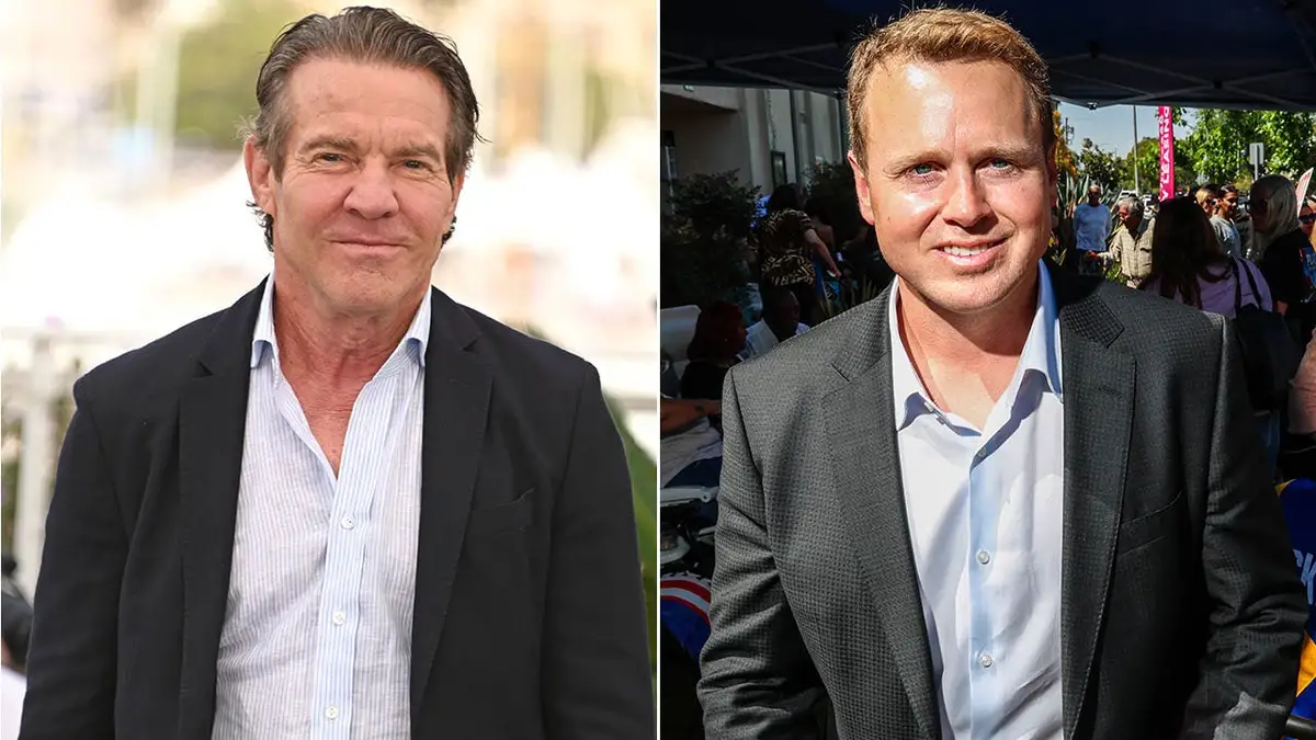 A split of Dennis Quaid and Spencer Pratt