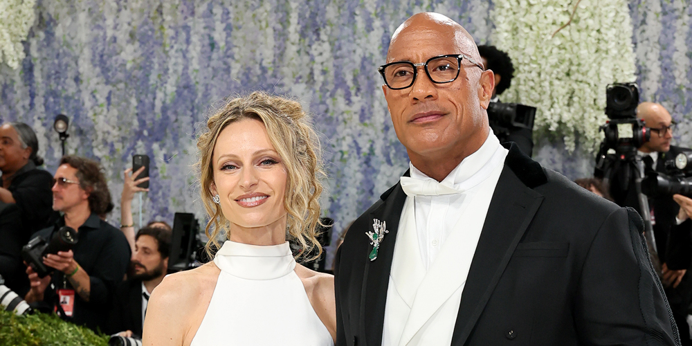 Dwayne Johnson e sua esposa Lauren chegam ao Met Gala