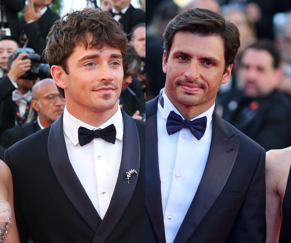 Estrelas da F1 e ex-companheiros de equipe Charles Leclerc e Carlos Sainz participam do Festival de Cinema de Cannes com a L’Oreal
