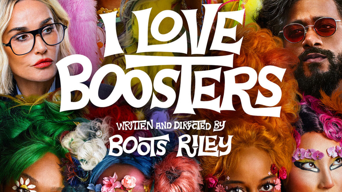 Eu amo pôster de Boosters