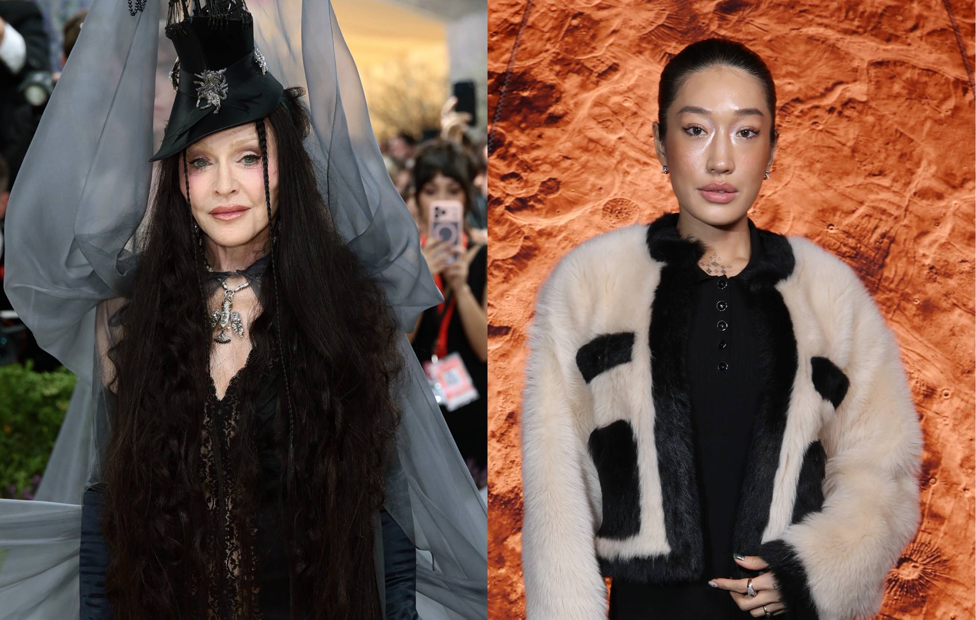 Madonna and Peggy Gou. CREDIT: Gilbert Flores/Pascal Le Segretain/Getty Images