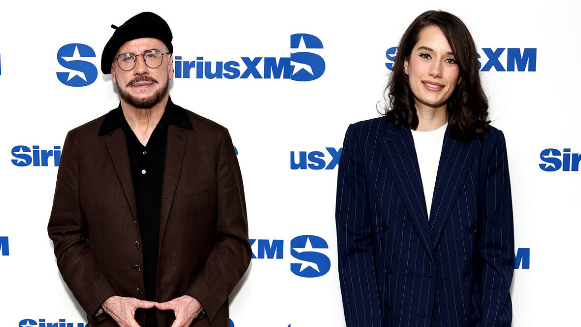 John Travolta e Ella Travolta no SiriusXM
