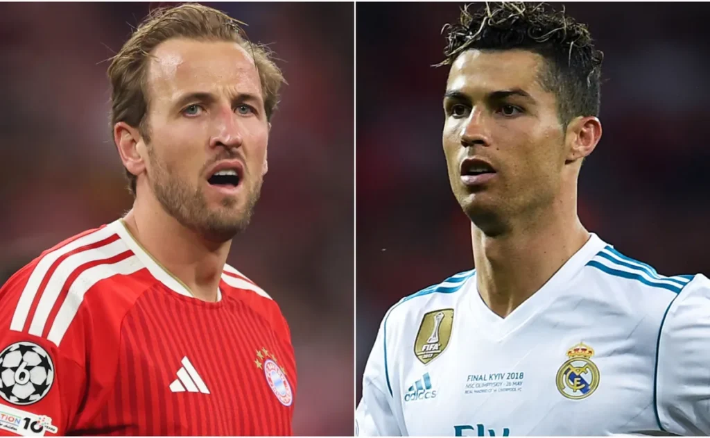 Kane chega a 100 gols na Bundesliga em 98 jogos, mas recorde de Ronaldo segue intacto