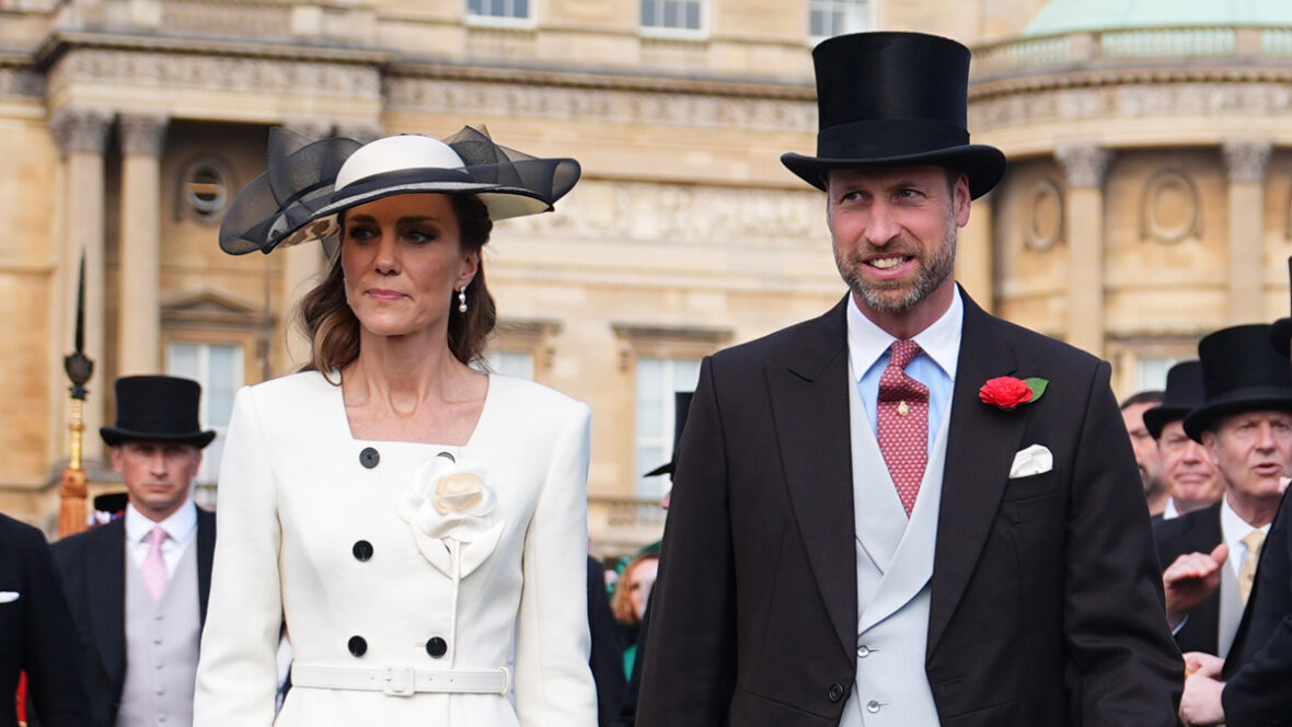 Kate Middleton e Príncipe William organizam Garden Party