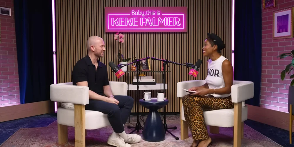 keke-scott-flirt Keke Palmer e Scott Evans flertam em seu podcast