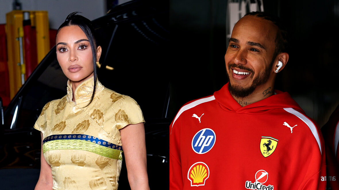 Kim Kardashian e Lewis Hamilton