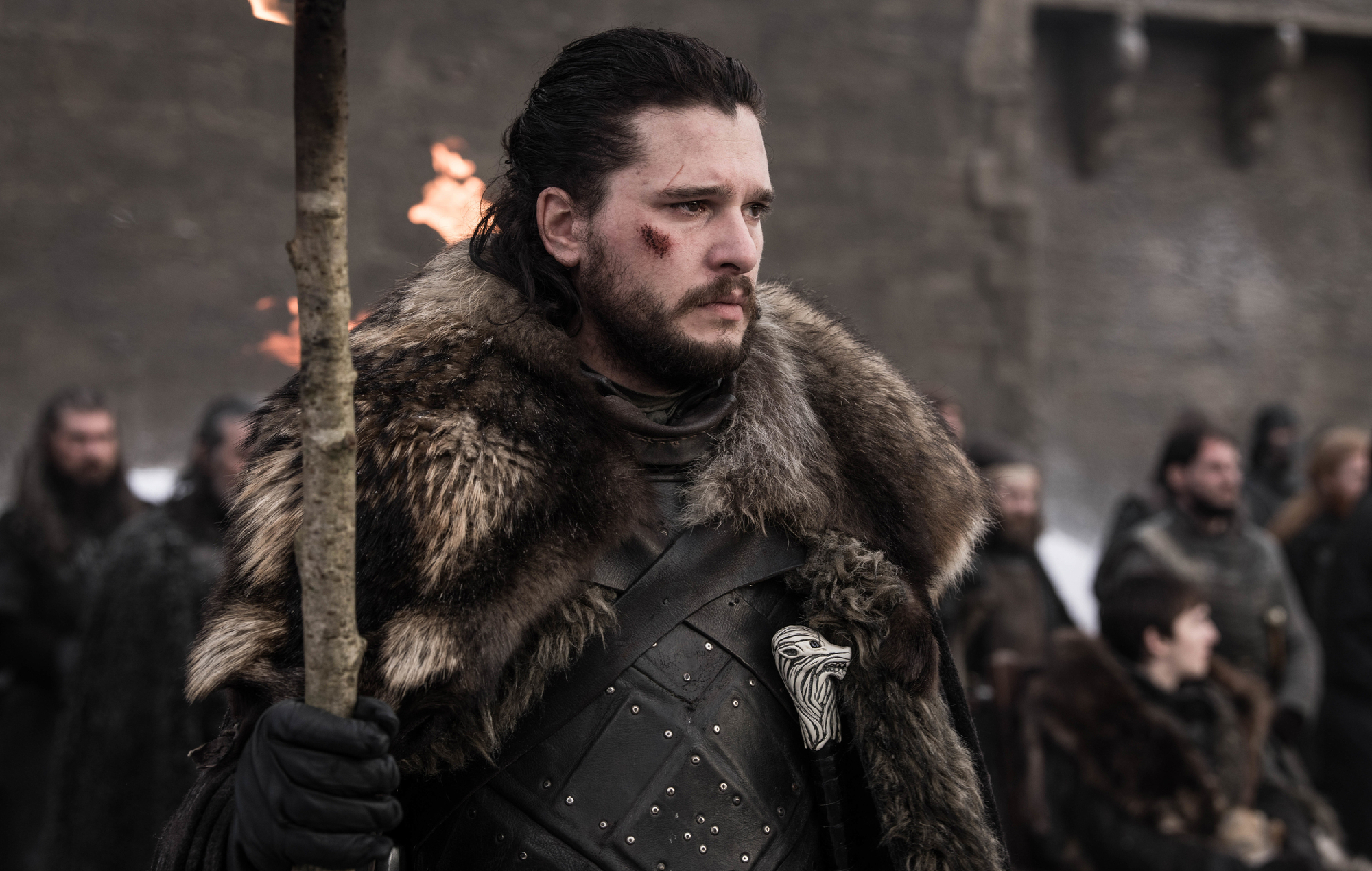 Kit Harington as Jon Snow in 'Game Of Thrones'. CREDIT: Helen Sloan/HBO