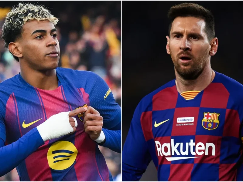 Lamine Yamal supera Lionel Messi nos primeiros três anos após a estreia no Barcelona com números recordes