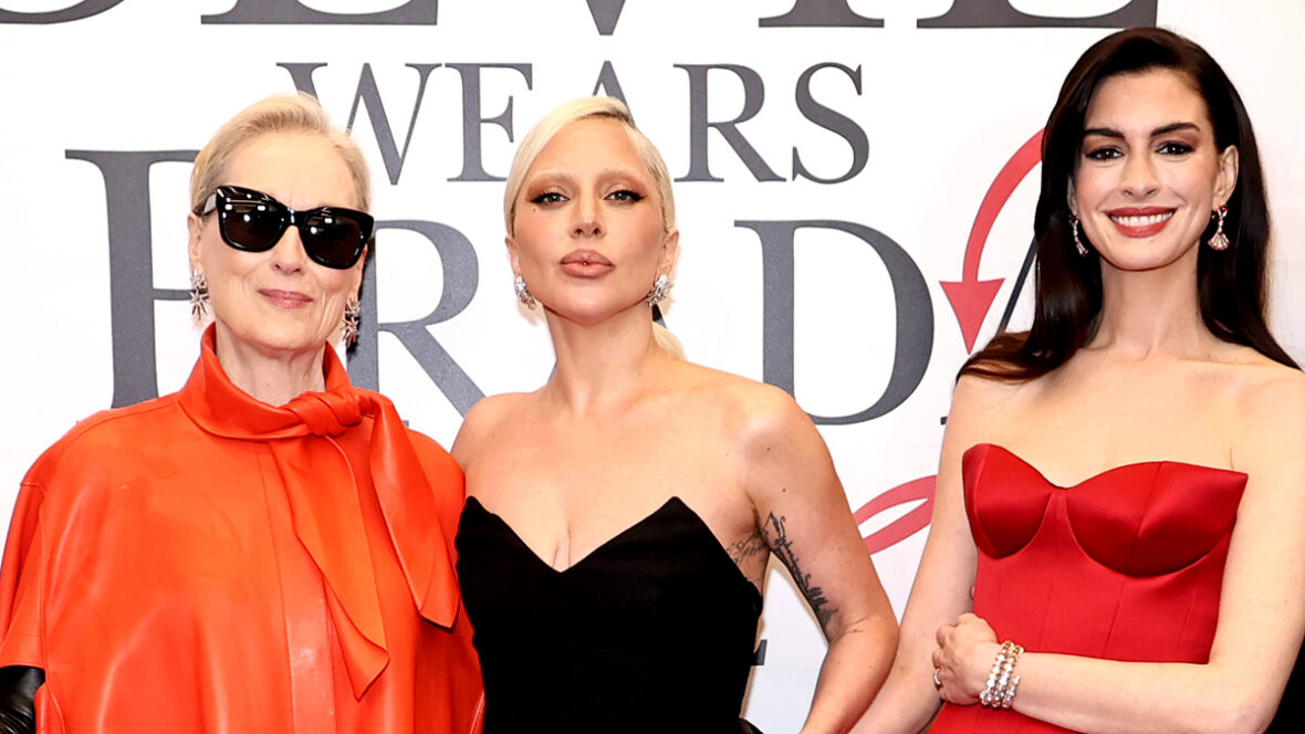 Lady Gaga na estreia de Diabo Veste Prada 2