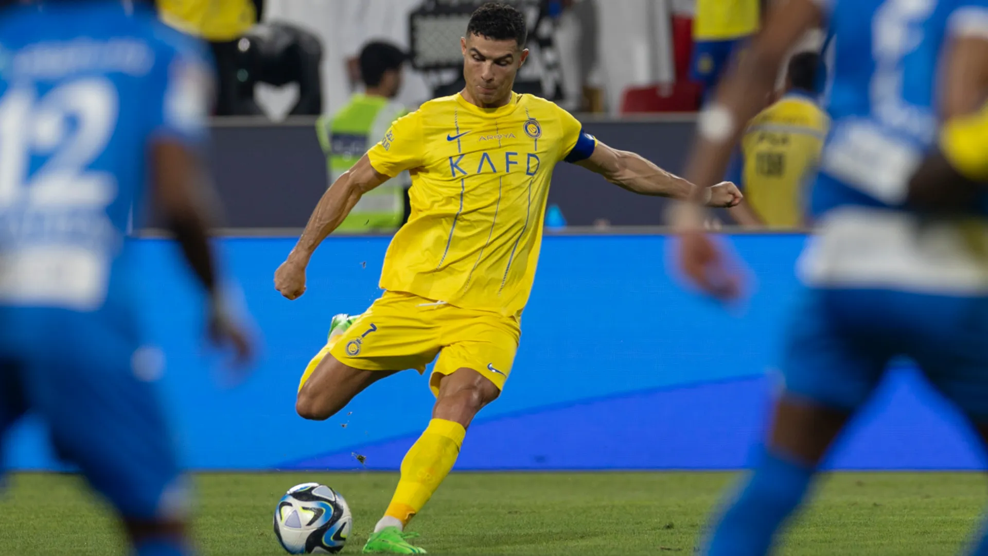 chute livre de Ronaldo