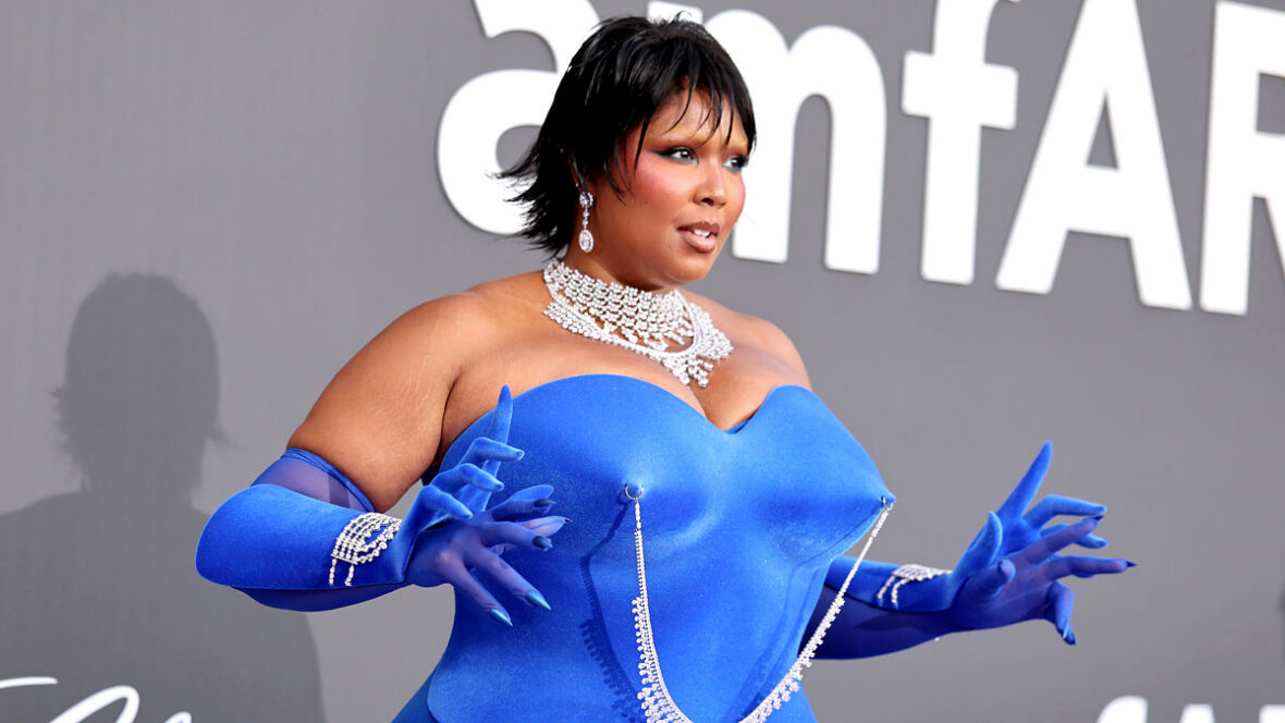 Lizzo na gala amfAR Cannes 2026