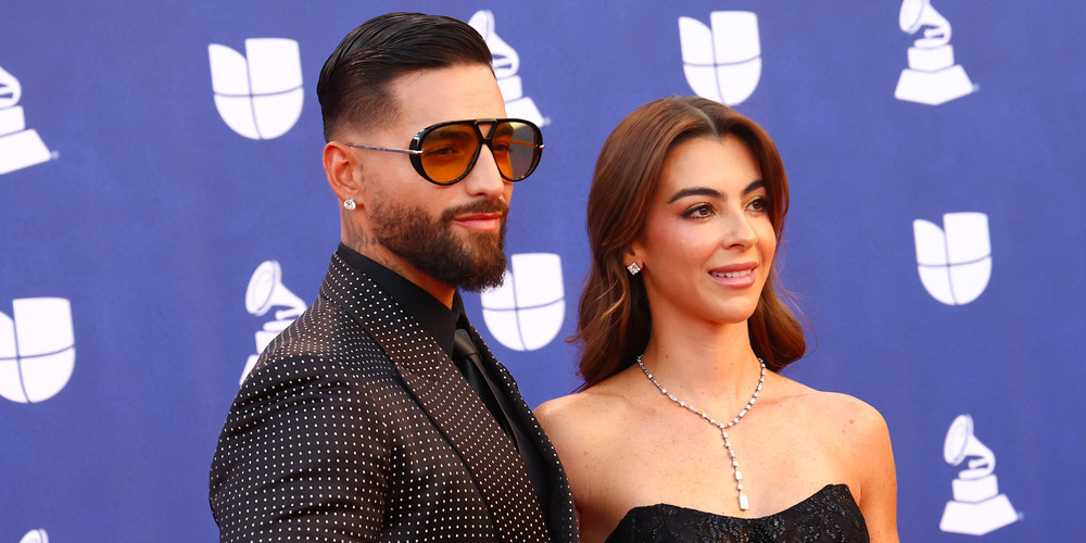 Maluma e Susana Gomez esperando