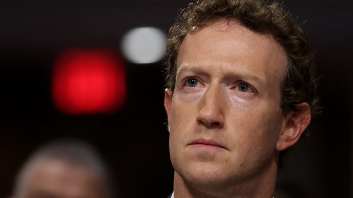 CEOs de grandes empresas de tecnologia testemunham em audiência do Comitê Judiciário do Senado Mark Zuckerberg