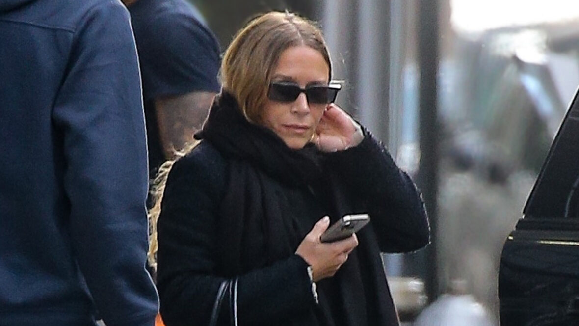 mary-kate-olsen-sai-do-escritório Mary Kate Olsen em Nova York