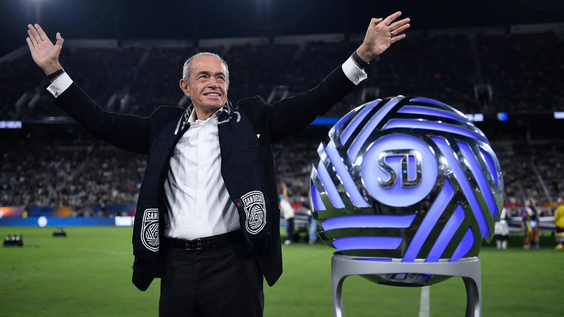 Sir Mohamed Mansour, sócio fundador e presidente do San Diego FC.
