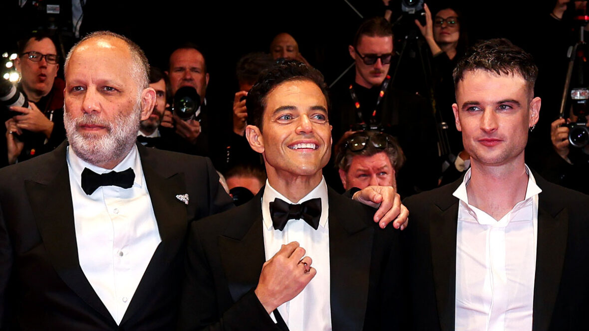 Rami Malek na estreia de O Homem que Eu Amo