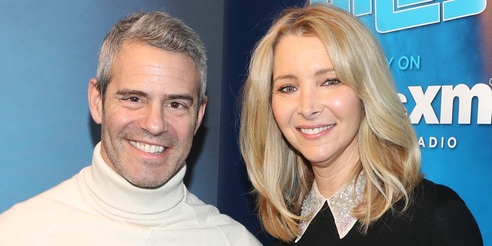 Foto de Lisa Kudrow e Andy Cohen