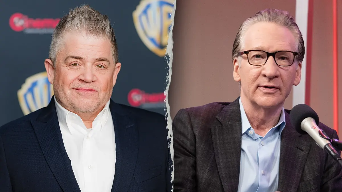 Patton Oswalt and Bill Maher