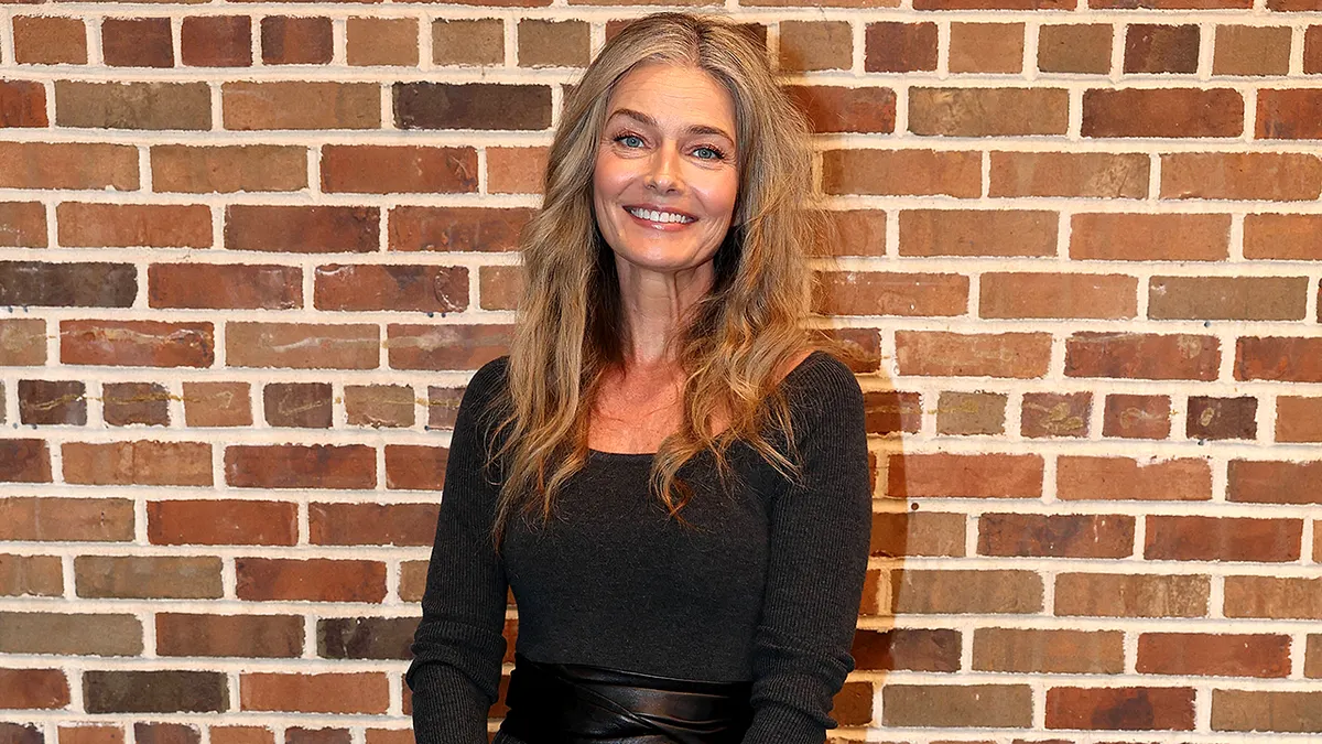 Paulina Porizkova smiling