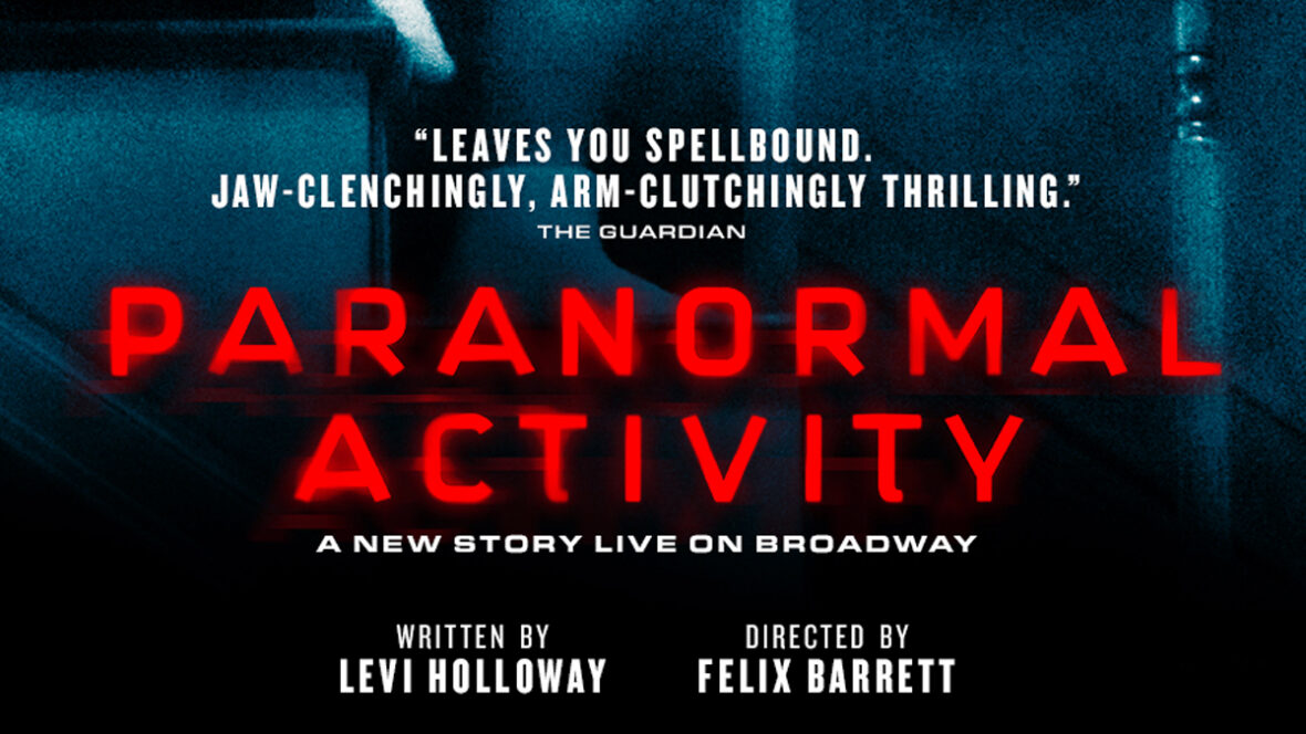 Pôster de Atividade Paranormal na Broadway