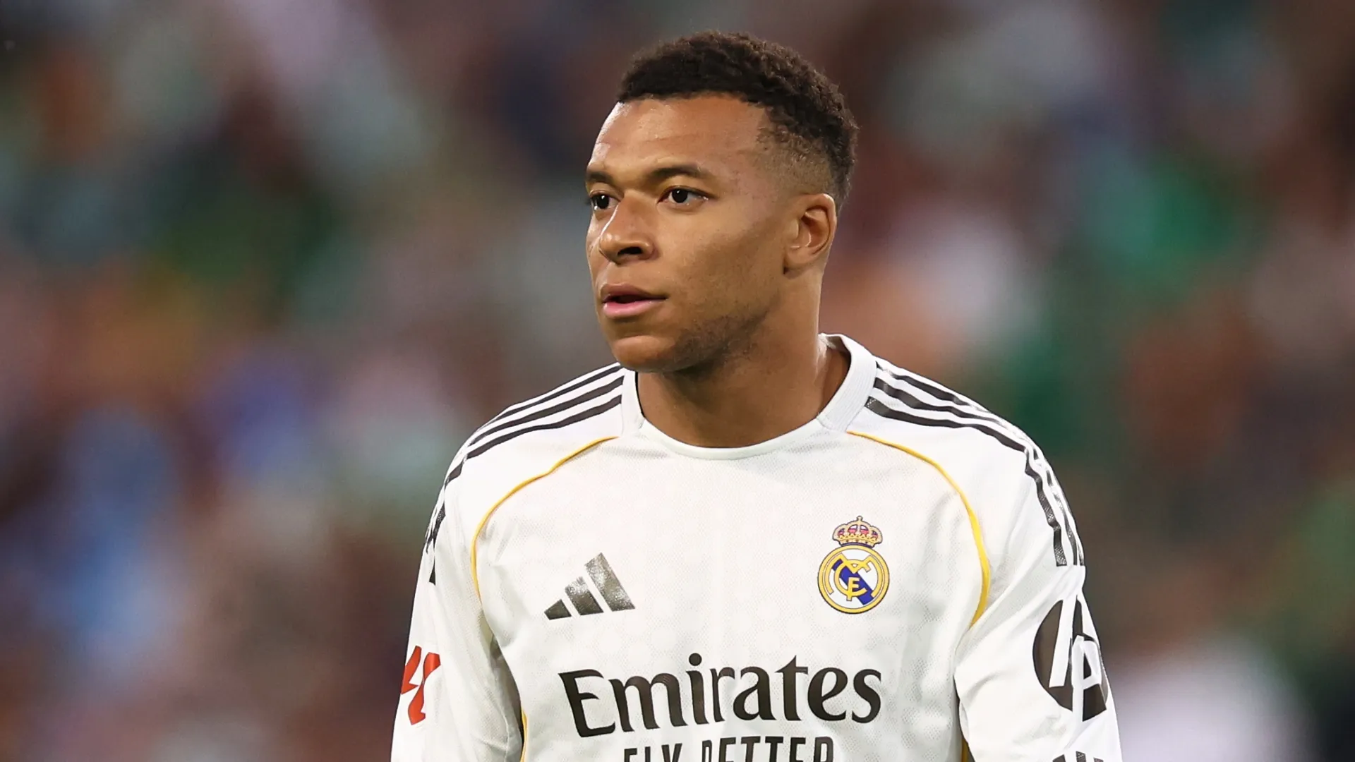 Kylian Mbappé do Real Madrid.