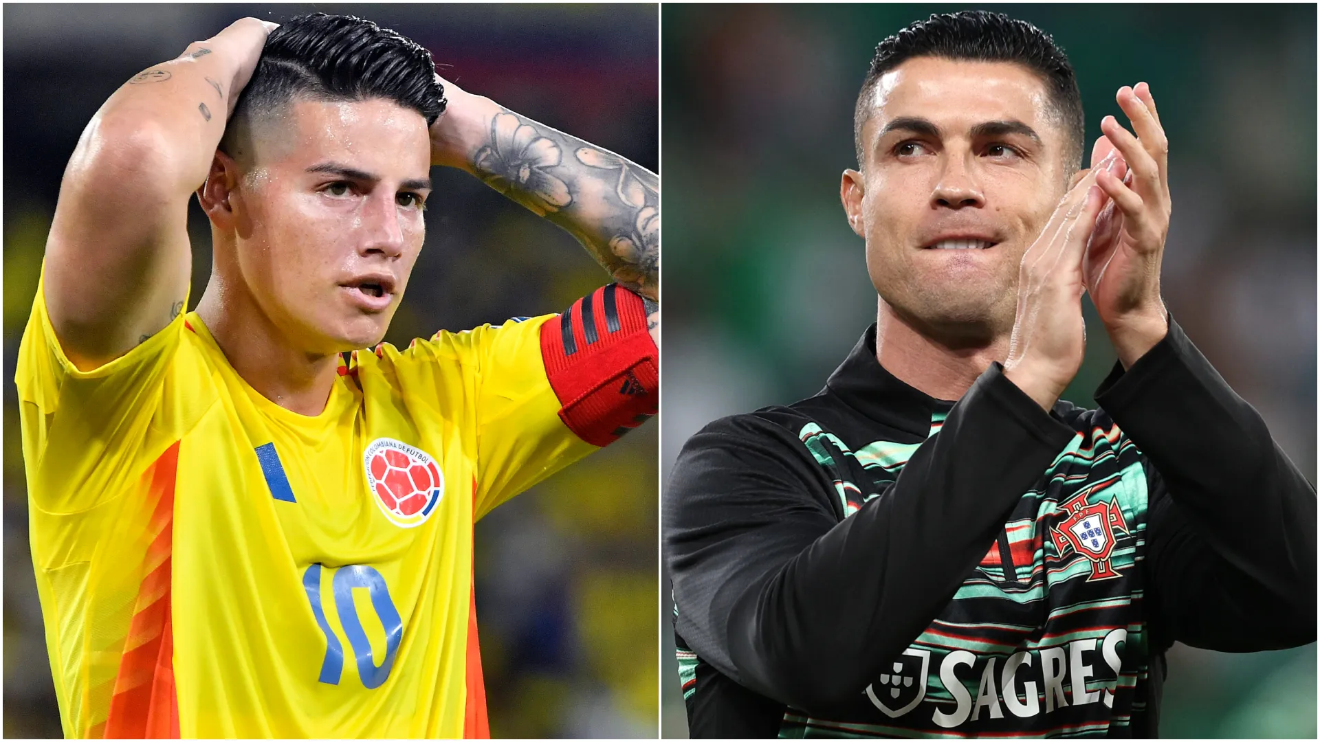 ronaldo james rodriguez portugal colombia