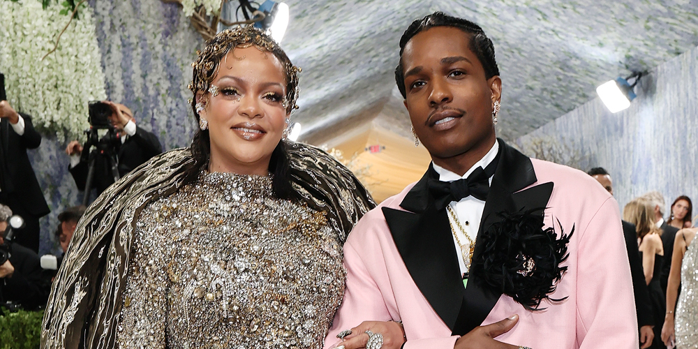 Rihanna e ASAP Rocky chegam ao Met Gala