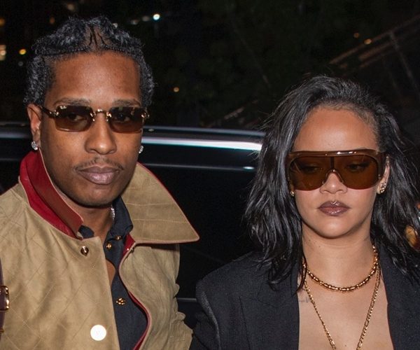 Rihanna sai para um encontro noturno com A$AP Rocky no Dia das Mães