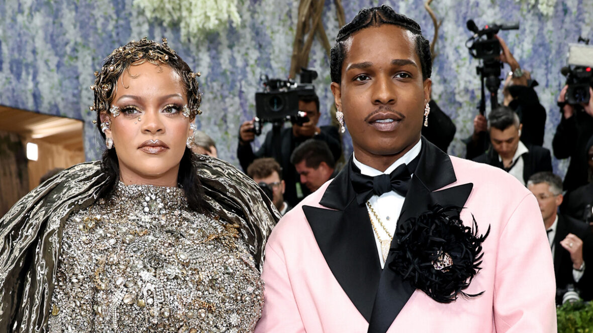 Rihanna A$AP Rocky Met Gala