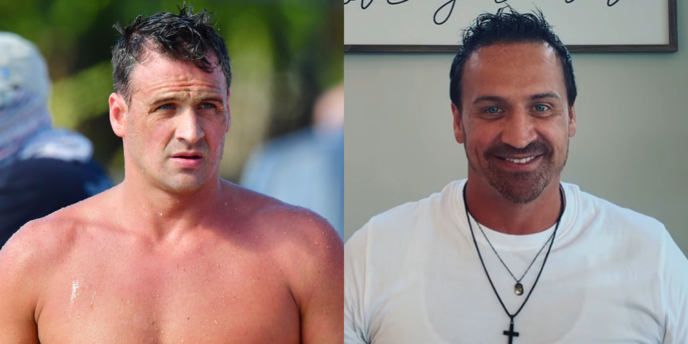 Ryan-irreconhecível Transformação de Ryan Lochte