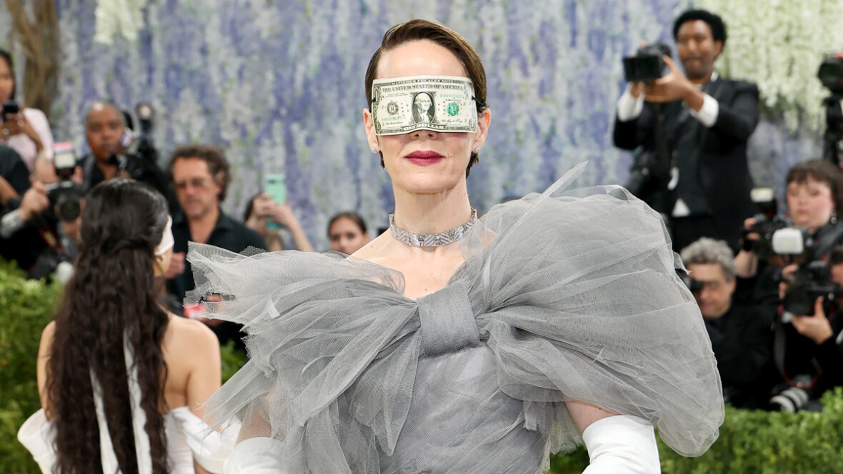 Sarah Paulson no Met Gala