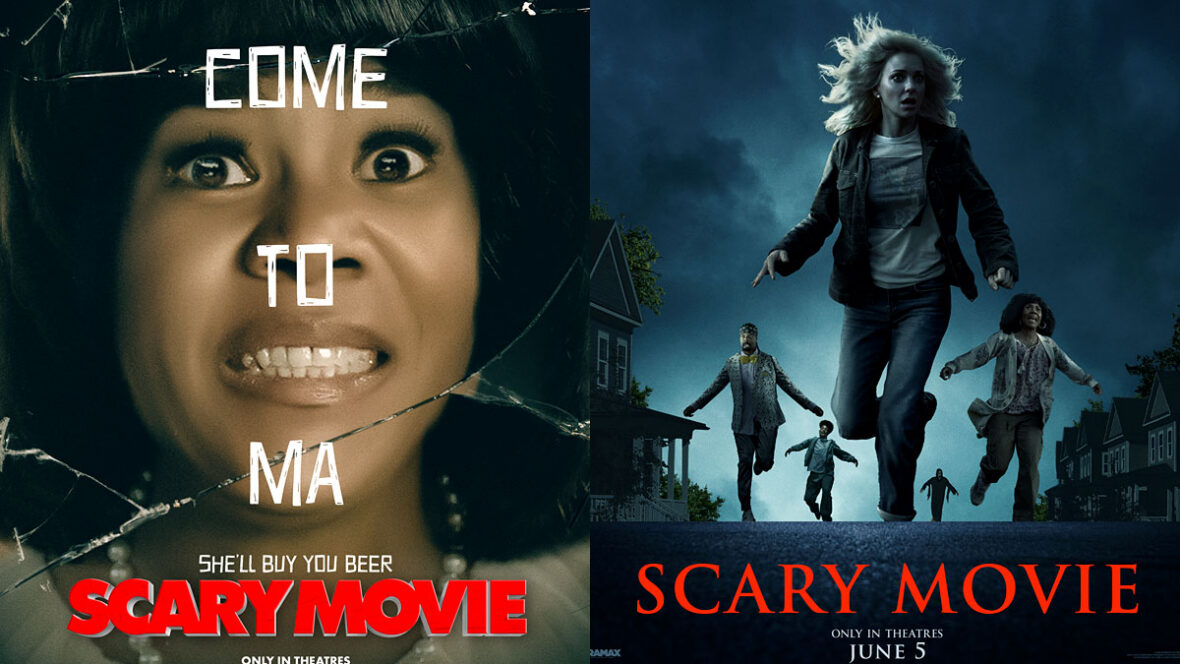 Cartazes de paródias de filmes de terror
