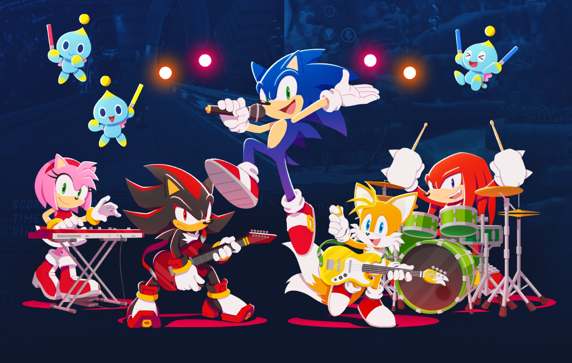 'Sonic Live In Concert' artwork. CREDIT: Sega