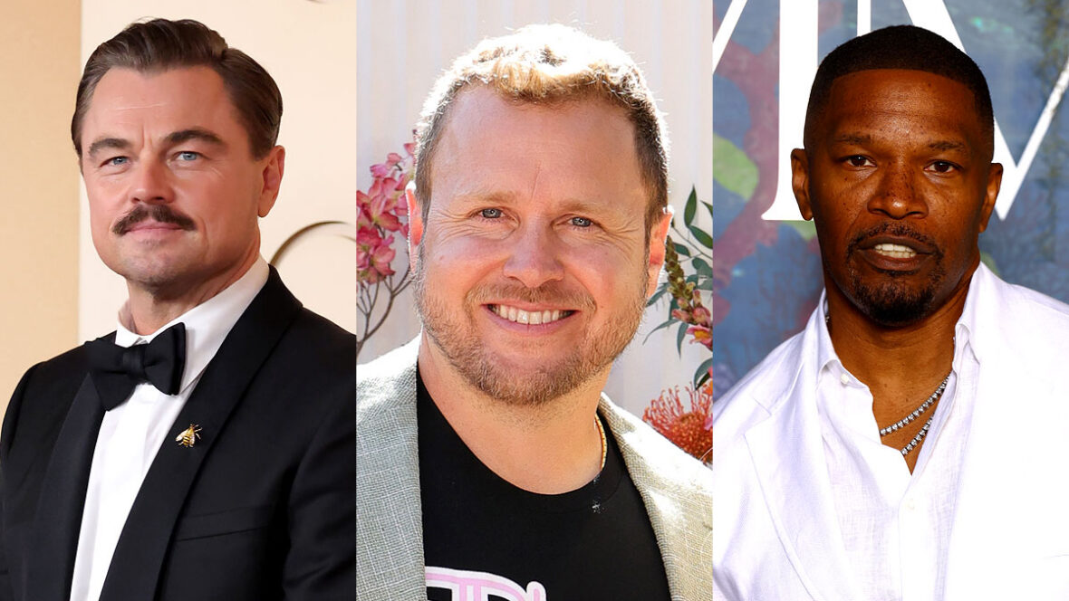 spencer-pratt-leo-jamie Leonardo DiCaprio, Spencer Pratt e Jamie Foxx arquivam fotos