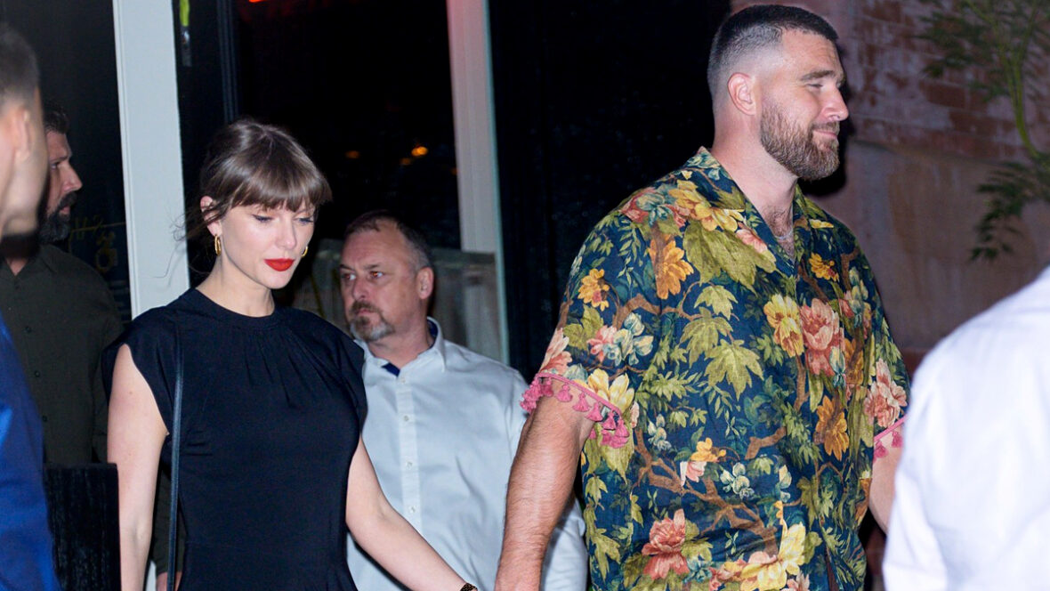 taylor-swift-travis-kelce-jantar-nyc Taylor Swift e Travis Kelce de mãos dadas em Nova York