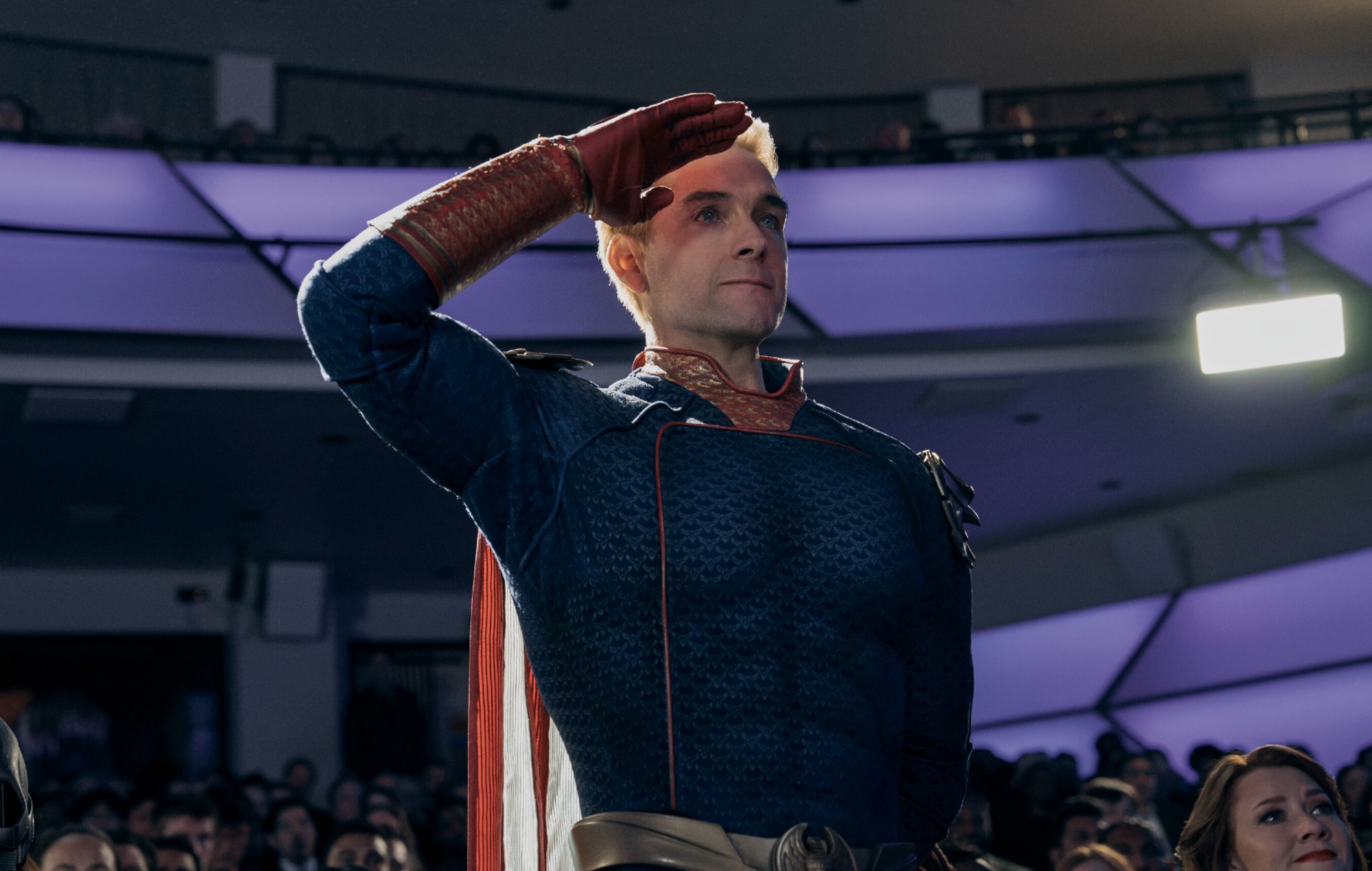 Antony Starr as Homelander in 'The Boys' CREDIT: Prime Video