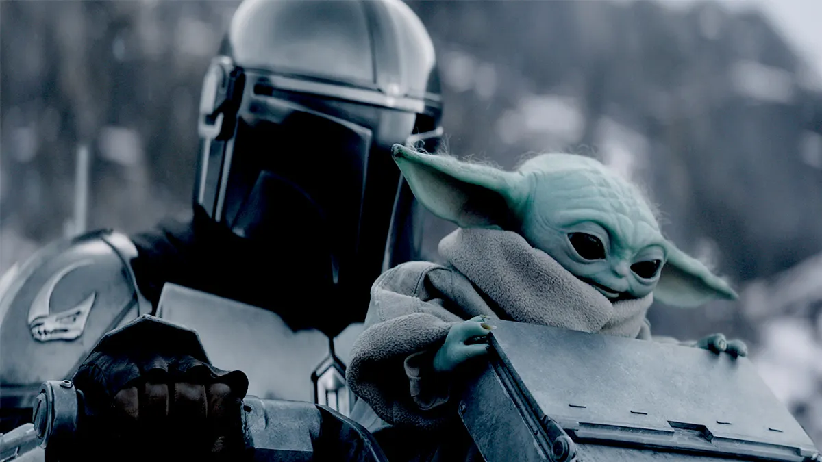 The Mandalorian and Grogu still