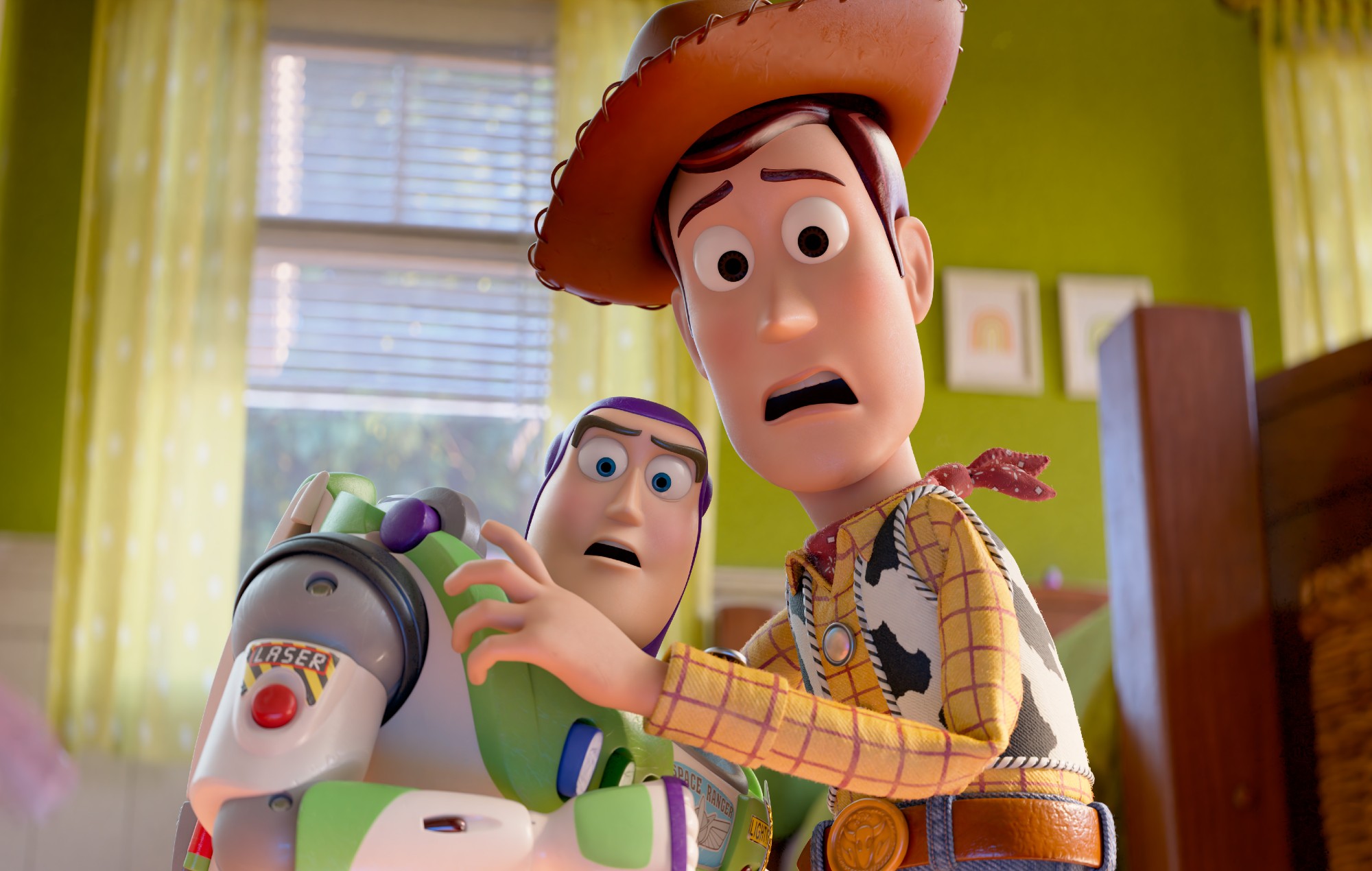 Woody and Buzz in 'Toy Story 5'. CREDIT: Disney