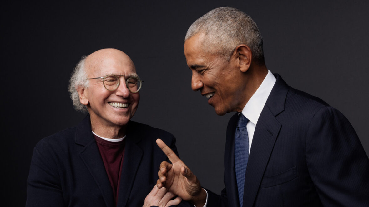Programa de Larry David e Obama na HBO