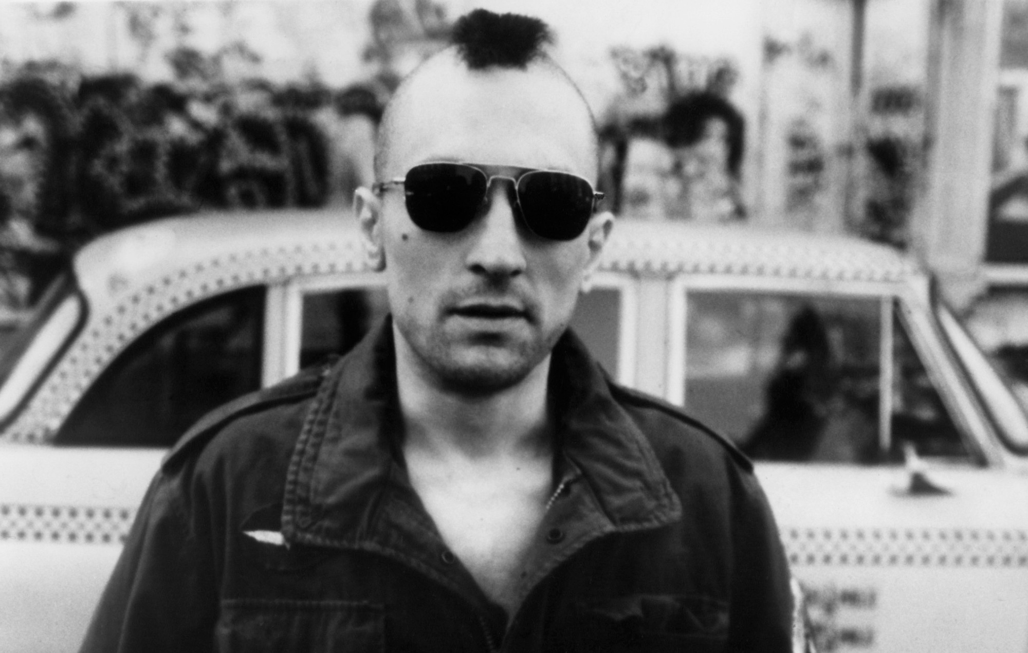 Robert De Niro as Travis Bickle in 'Taxi Driver'. CREDIT: Silver Screen Collection/Getty Images