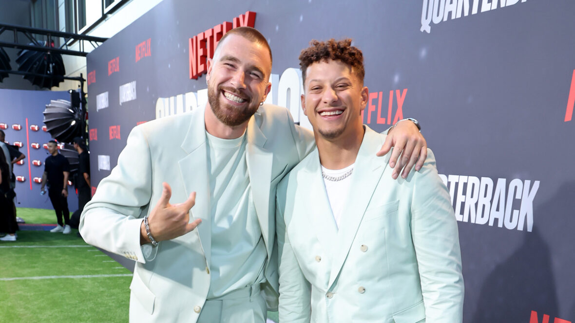 Travis Kelce Patrick Mahomes