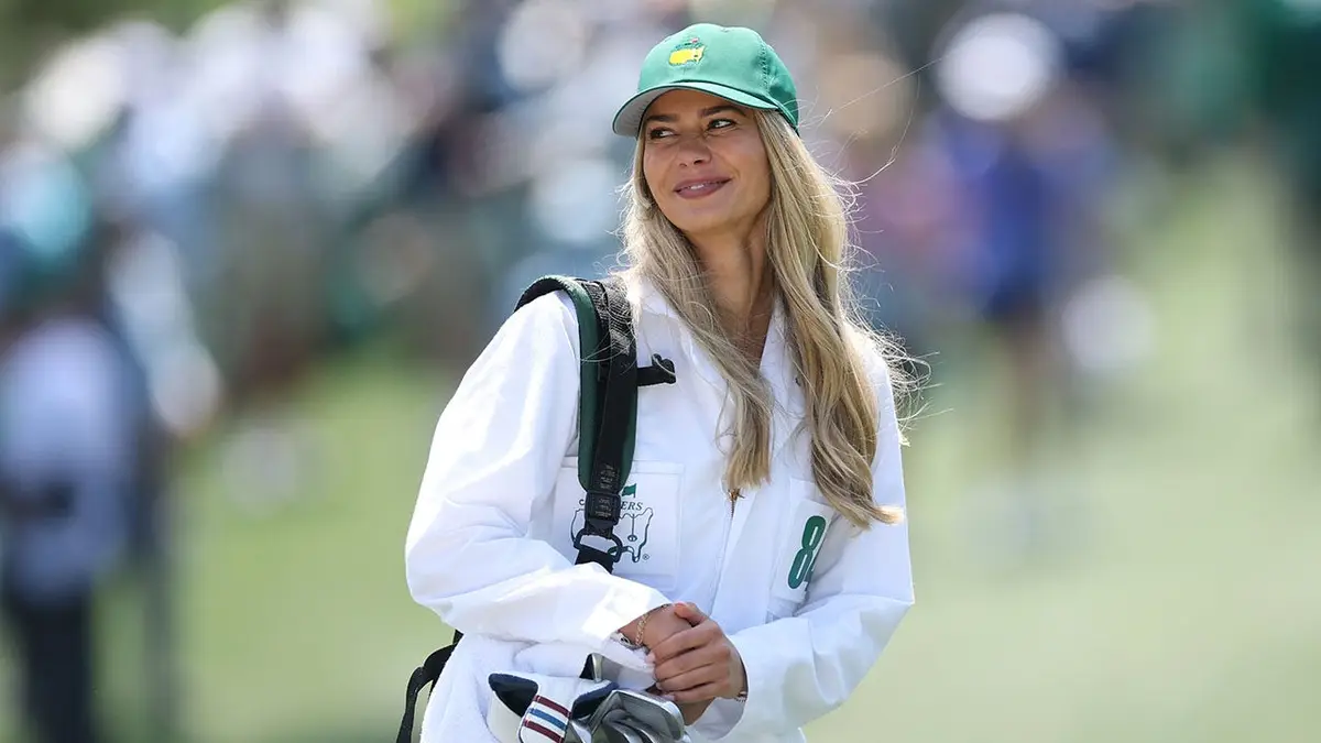 Emily Tanner looking on from the second green at Augusta National Golf Club.