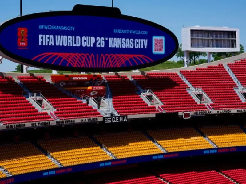 Estádio Arrowhead se transforma para sediar jogos da Copa do Mundo FIFA