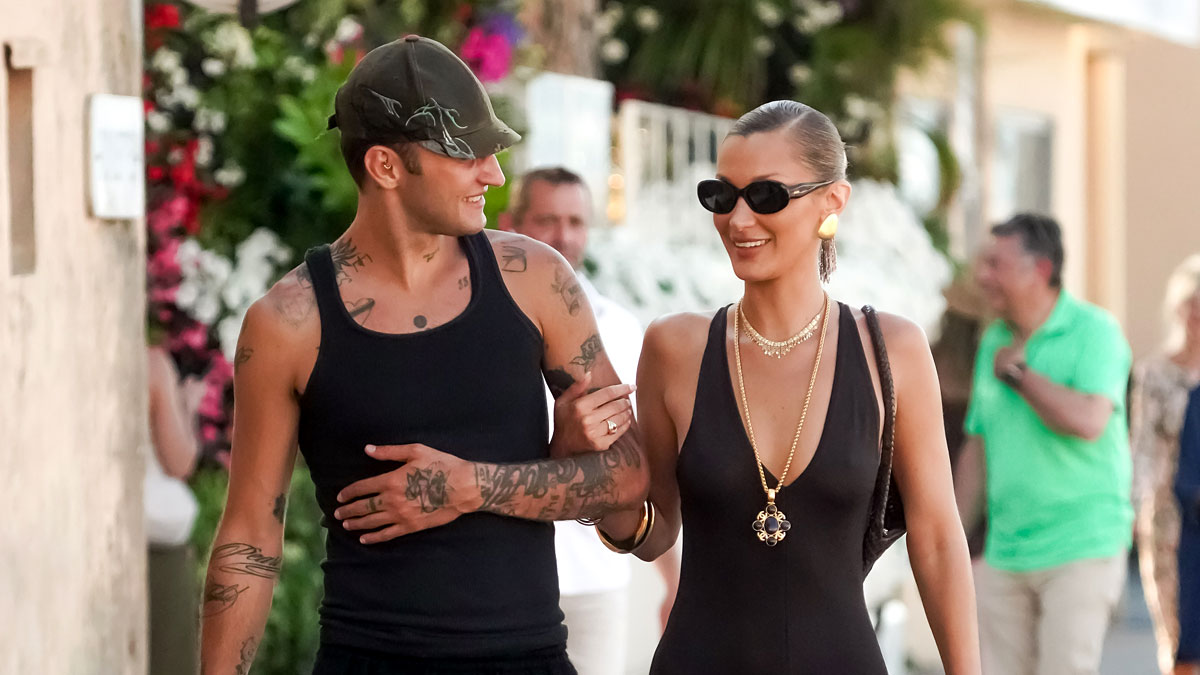 Bella Hadid passa um tempo em St. Tropez com o irmão Anwar Hadid após viagem a Cannes