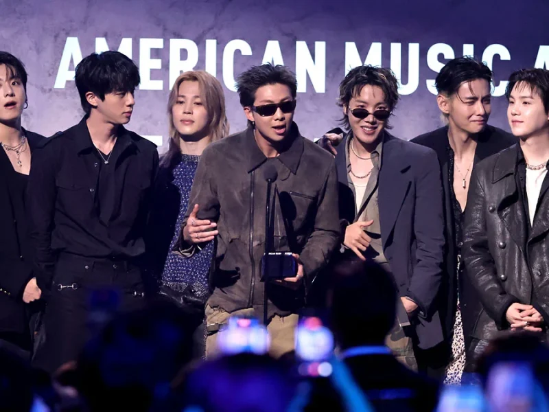 BTS ganha Artista do Ano no AMAs 2026, varre todas as suas categorias este ano