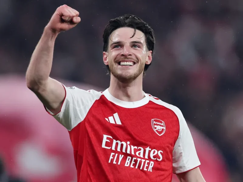 Declan Rice reage à conquista do título da Premier League do Arsenal no Instagram: ‘Está feito’