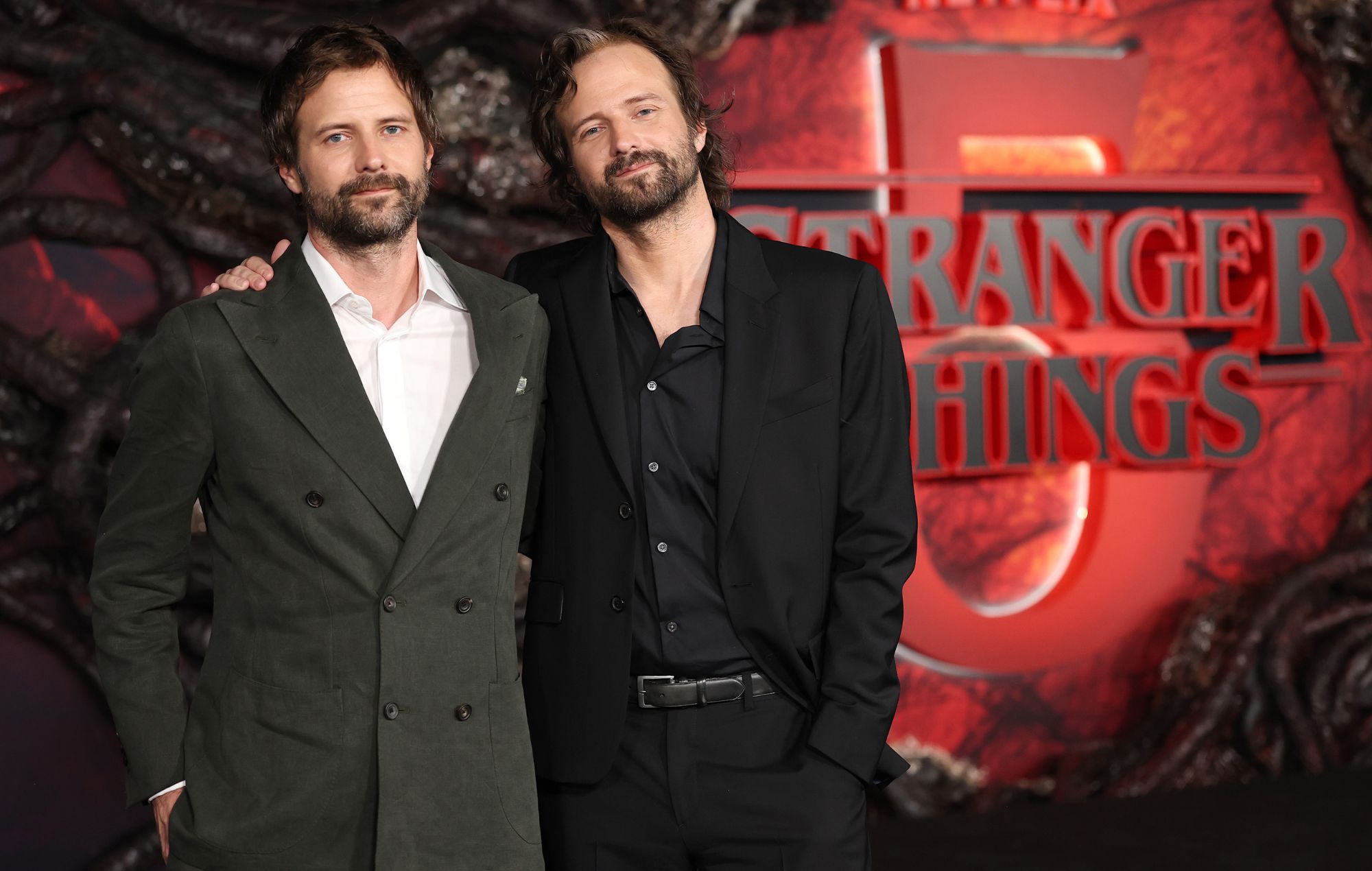 Ross Duffer and Matt Duffer. CREDIT: Monica Schipper/WireImage/Getty