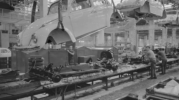 Arquivo Nacional/Divulgação Como empresas brasileiras e multinacionais colaboraram com a ditadura. Na foto a linha de montagem do Fusca na Volkswagem. Foto: Arquivo Nacional/Divulgação