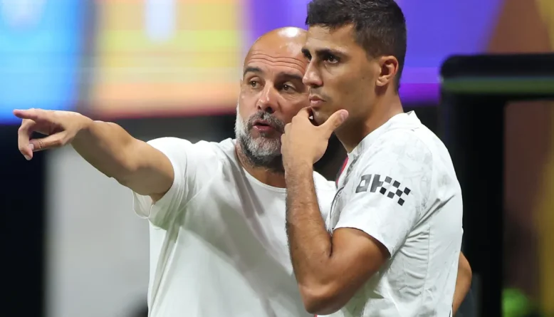 Guardiola teria aconselhado Rodri a escolher o Barcelona em vez do Real Madrid