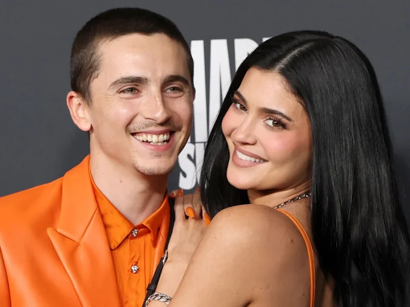 Kylie Jenner deixa comentário sedutor sobre o vídeo de Timothee Chalamet chegando ao jogo dos Knicks!